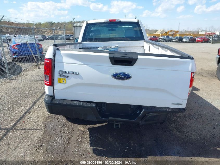 2016 Ford F-150 Xl VIN: 1FTMF1C82GKE53574 Lot: 39001196