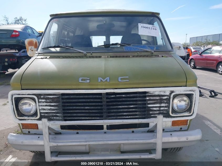 1972 GMC Vandura VIN: TGY253U505429 Lot: 39001210