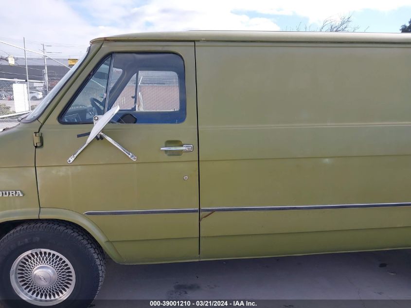 1972 GMC Vandura VIN: TGY253U505429 Lot: 39001210