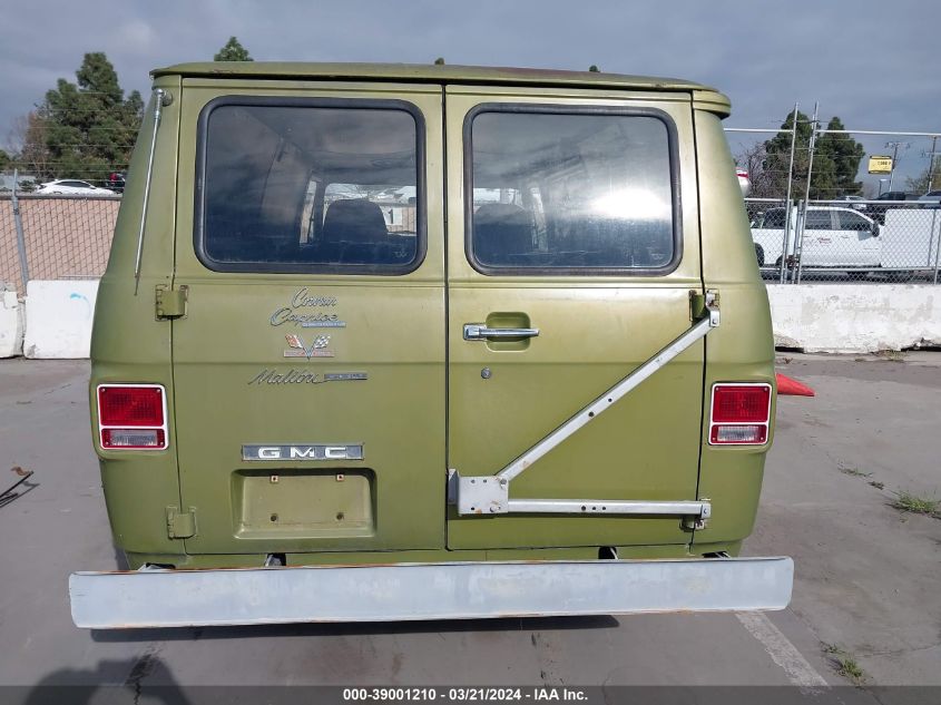 1972 GMC Vandura VIN: TGY253U505429 Lot: 39001210