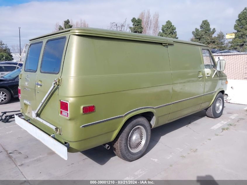 1972 GMC Vandura VIN: TGY253U505429 Lot: 39001210