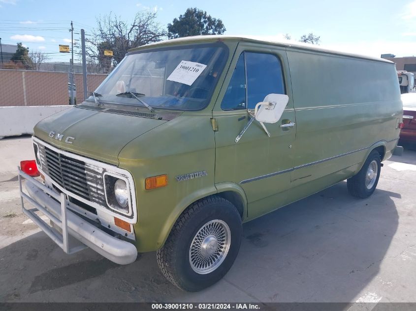 1972 GMC Vandura VIN: TGY253U505429 Lot: 39001210