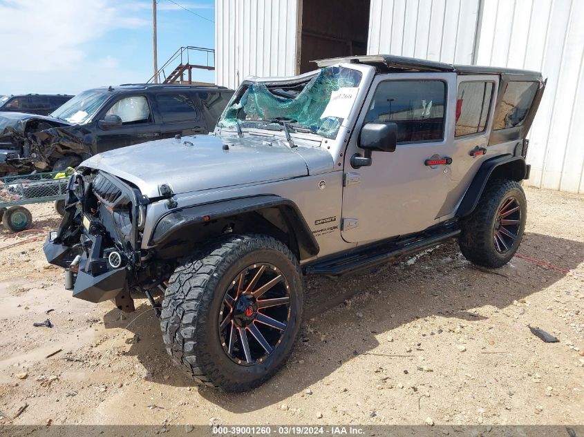 2018 Jeep Wrangler Jk Unlimited Sport S 4X4 VIN: 1C4HJWDG1JL930404 Lot: 39001260