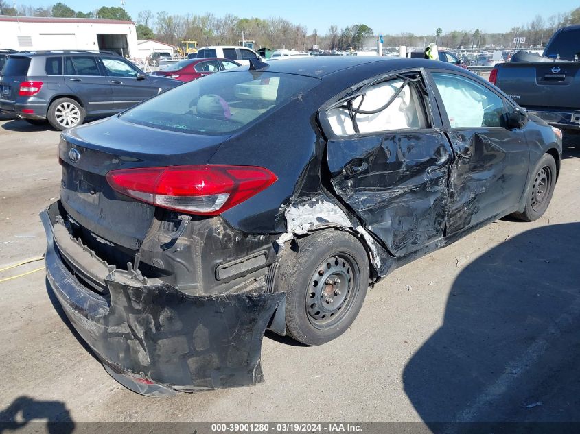 2017 Kia Forte Lx VIN: 3KPFK4A79HE042886 Lot: 39001280