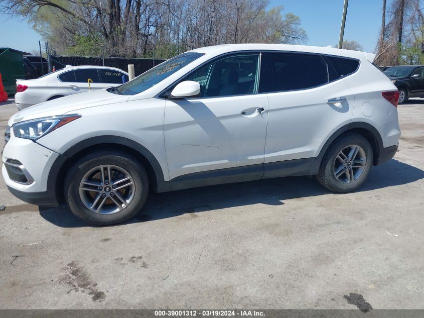 2017 Hyundai Santa Fe Sport 2.4L VIN: 5NMZT3LB1HH044050 Lot: 39001312