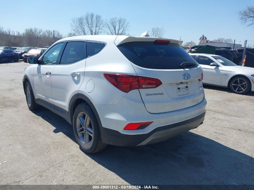 2017 Hyundai Santa Fe Sport 2.4L VIN: 5NMZT3LB1HH044050 Lot: 39001312