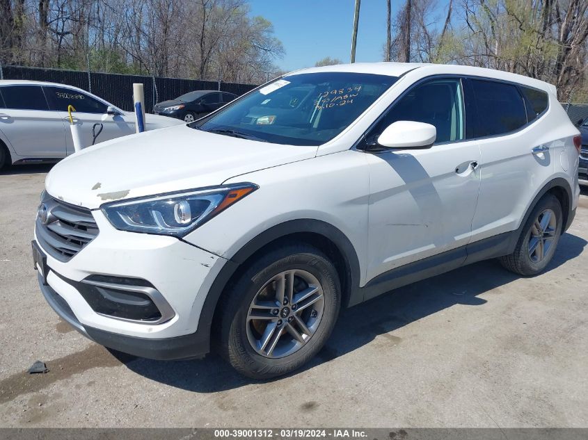 2017 Hyundai Santa Fe Sport 2.4L VIN: 5NMZT3LB1HH044050 Lot: 39001312