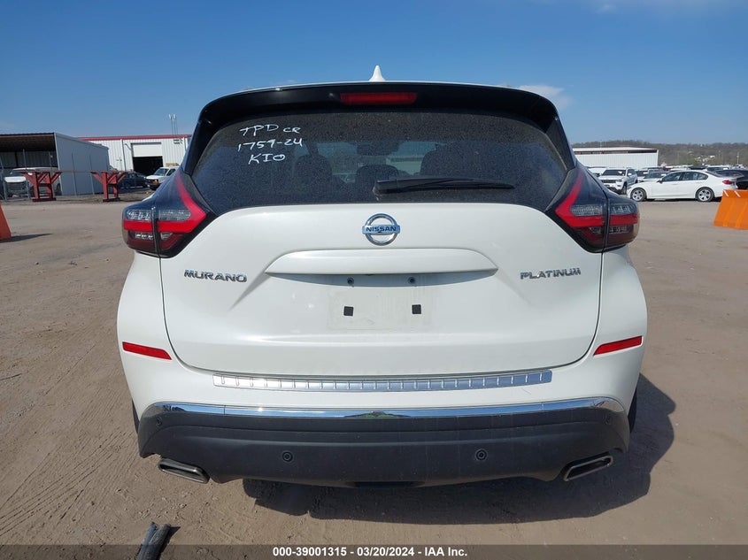 2019 NISSAN MURANO PLATINUM - 5N1AZ2MJ9KN133897