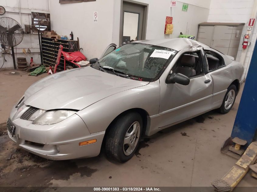 2005 Pontiac Sunfire VIN: 3G2JB12F65S197153 Lot: 39001383