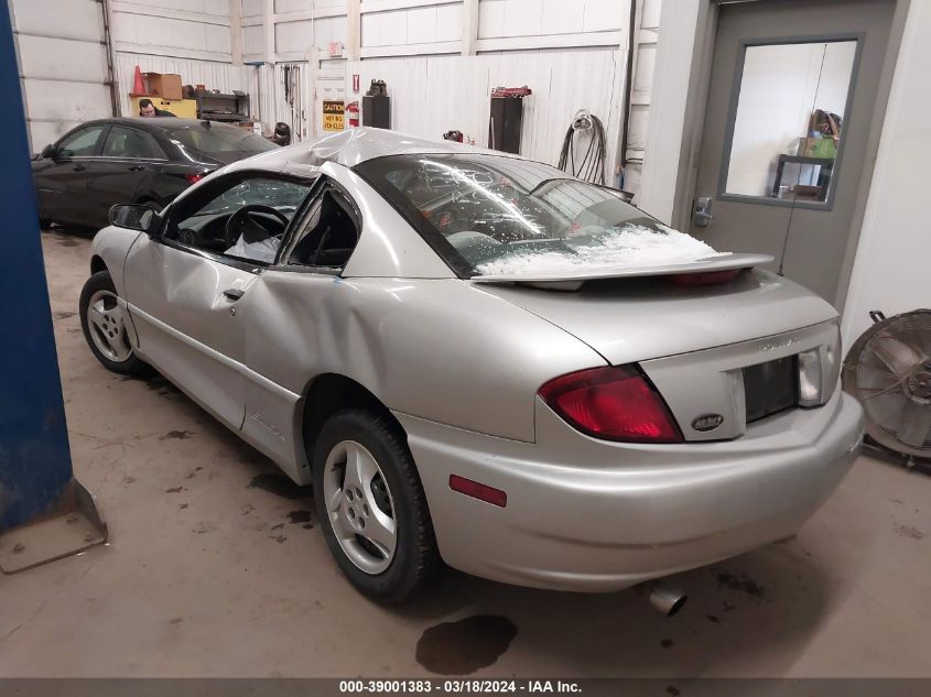 2005 Pontiac Sunfire VIN: 3G2JB12F65S197153 Lot: 39001383