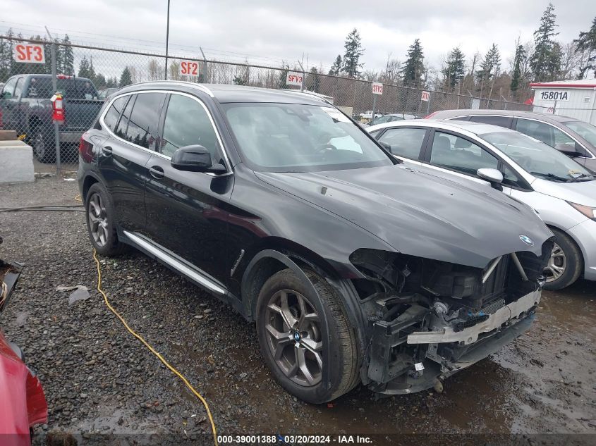 2020 BMW X3 XDRIVE30I - 5UXTY5C00L9D50499