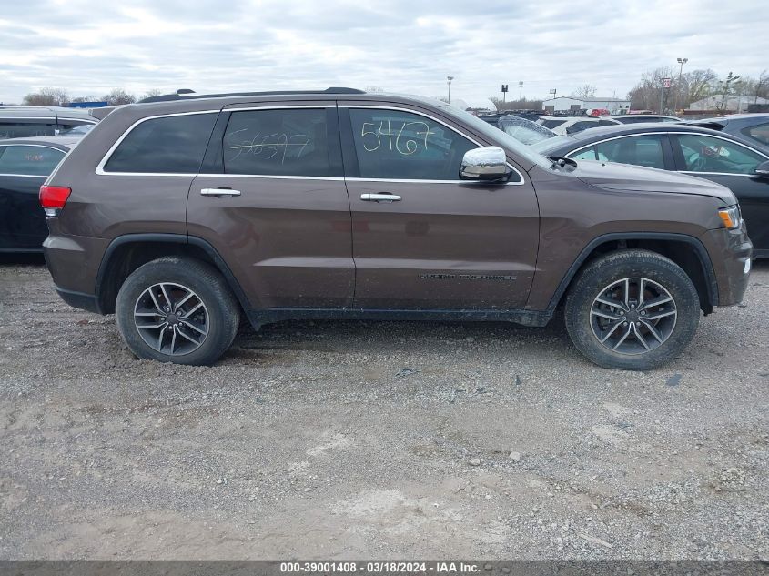 2019 Jeep Grand Cherokee Limited 4X4 VIN: 1C4RJFBG4KC592750 Lot: 39001408