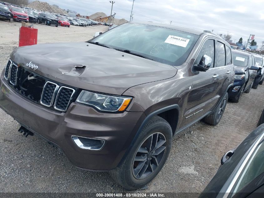 2019 Jeep Grand Cherokee Limited 4X4 VIN: 1C4RJFBG4KC592750 Lot: 39001408