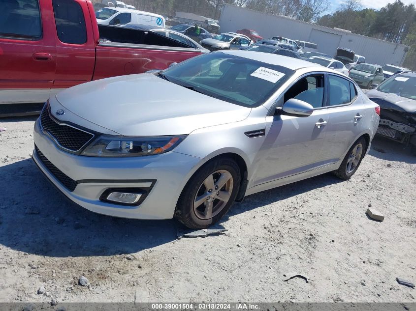 5XXGM4A70FG406700 | 2015 KIA OPTIMA