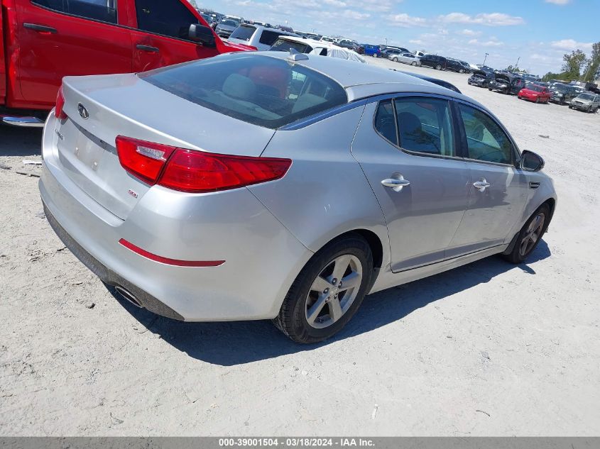 2015 KIA OPTIMA LX - 5XXGM4A70FG406700