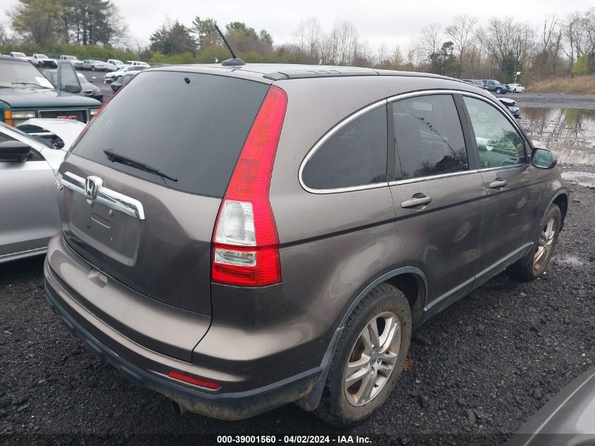 2010 Honda Cr-V Ex-L VIN: 5J6RE3H73AL044466 Lot: 39001560