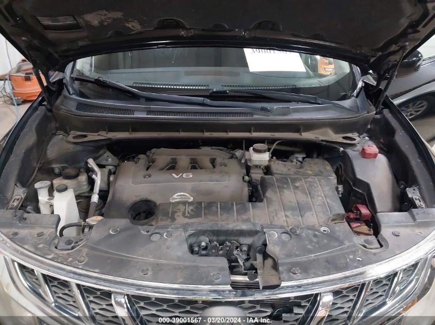 JN8AZ1MW7DW304139 2013 Nissan Murano Sv