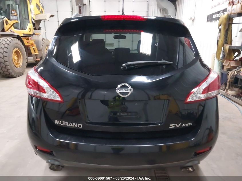 JN8AZ1MW7DW304139 2013 Nissan Murano Sv