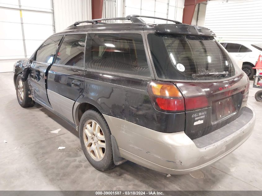 2002 Subaru Outback Limited VIN: 4S3BH686827610428 Lot: 39001587