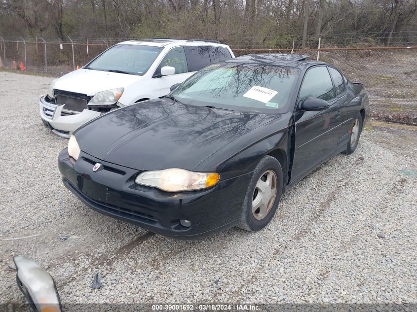 2G1WX15K929155380 | 2002 CHEVROLET MONTE CARLO