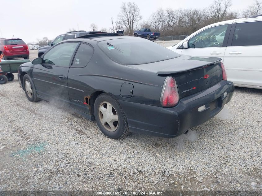 2G1WX15K929155380 | 2002 CHEVROLET MONTE CARLO