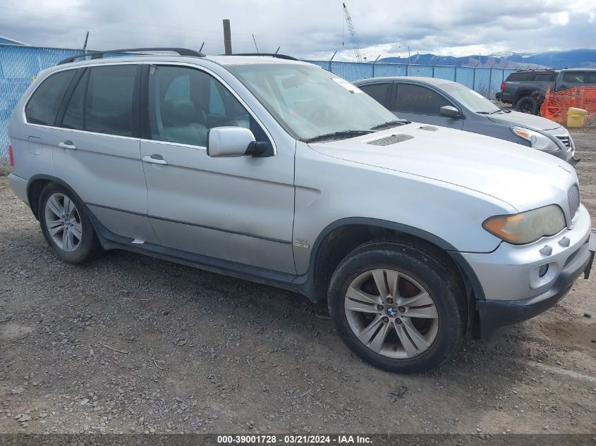 5UXFB53515LV14243 2005 BMW X5 4.4I