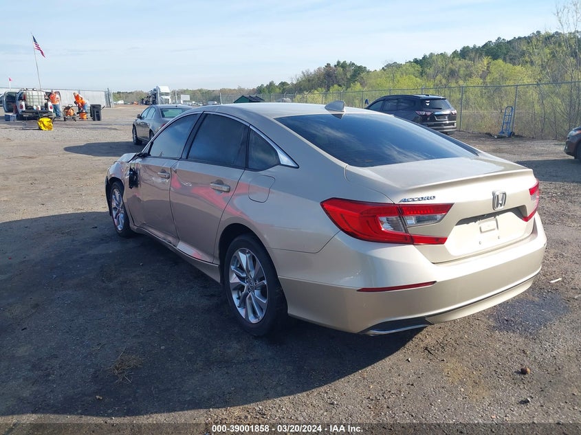 VIN 1HGCV1F19KA130278 2019 HONDA ACCORD LX
