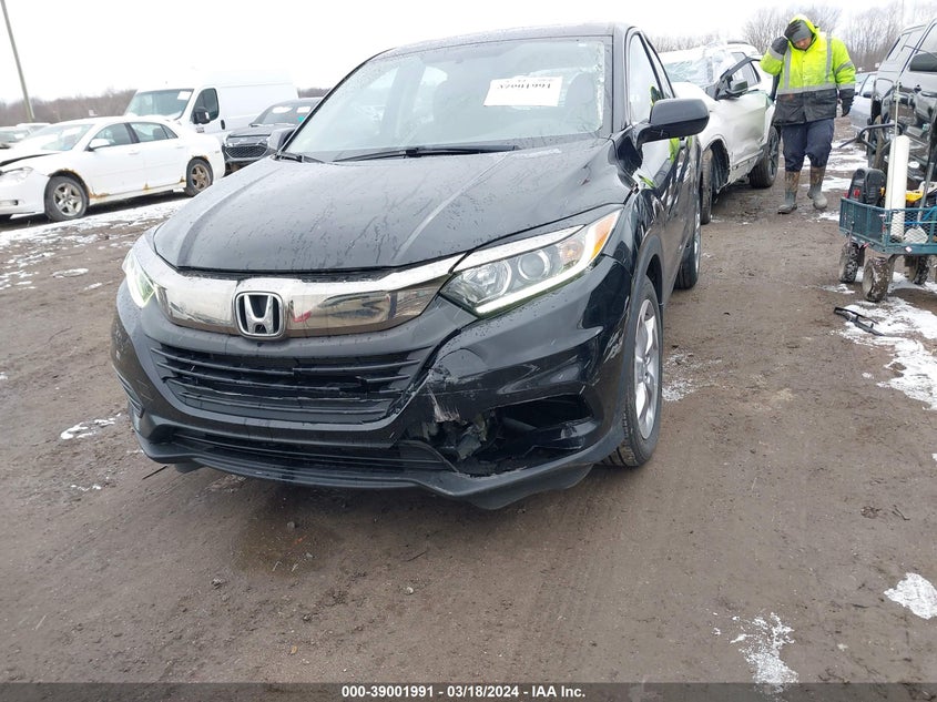 VIN 3CZRU6H33LG702319 2020 HONDA HR-V AWD LX