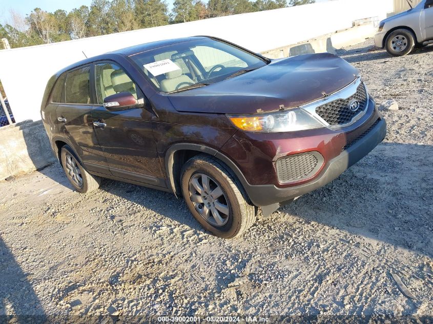 2013 KIA SORENTO LX - 5XYKT3A18DG339436