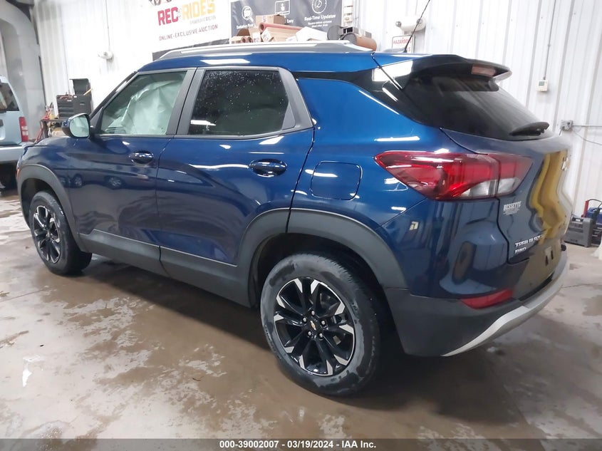 VIN KL79MRSLXNB102289 2022 CHEVROLET TRAILBLAZER AWD LT