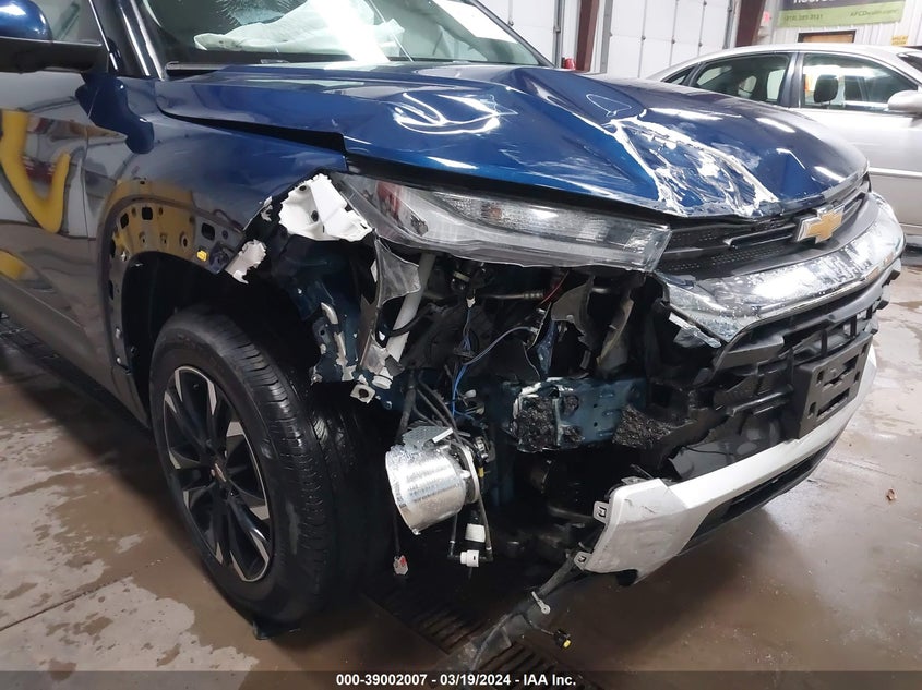 VIN KL79MRSLXNB102289 2022 CHEVROLET TRAILBLAZER AWD LT