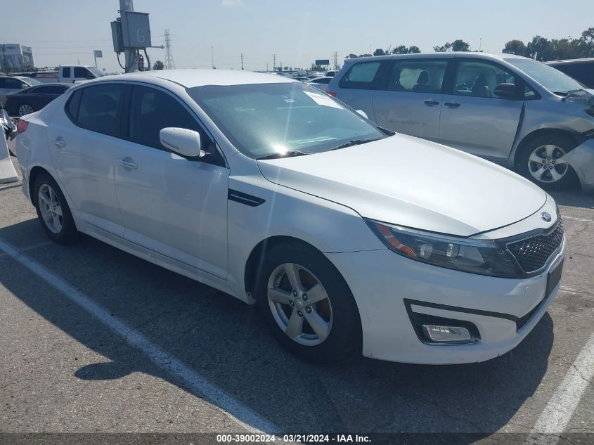 2015 Kia Optima Lx VIN: KNAGM4A7XF5558145 Lot: 39002024