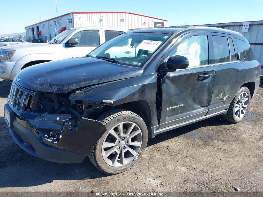 VIN 1C4NJDEB5HD100894 2017 JEEP COMPASS HIGH ALTITUDE 4X4