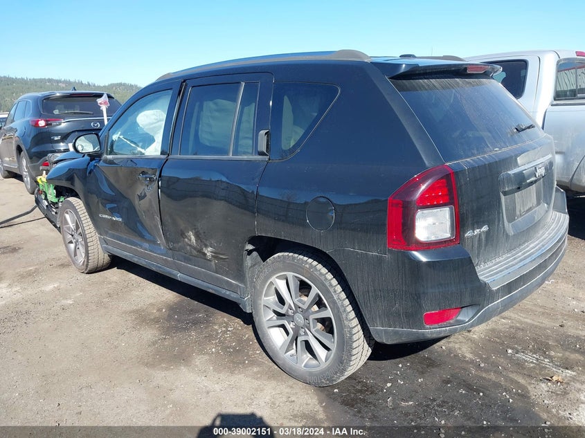 VIN 1C4NJDEB5HD100894 2017 JEEP COMPASS HIGH ALTITUDE 4X4