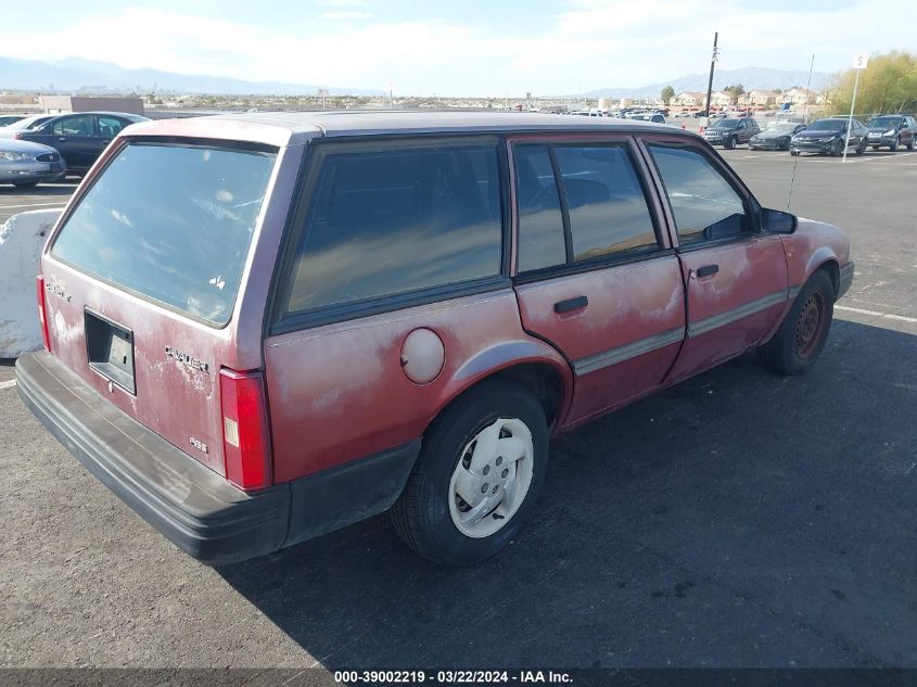 1G1JC8441P7332112 1993 Chevrolet Cavalier Vl/Rs