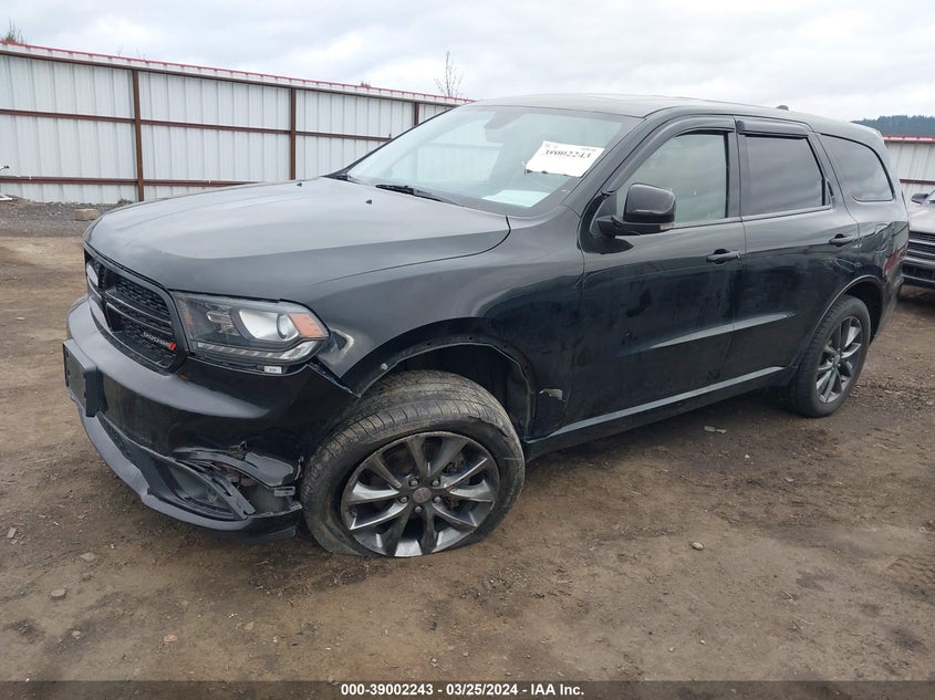 VIN 1C4RDJDG5HC935470 2017 DODGE DURANGO GT