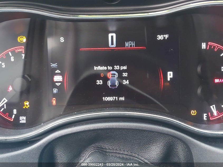 VIN 1C4RDJDG5HC935470 2017 DODGE DURANGO GT