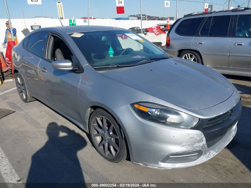 1C3CDFAA6GD752448 2016 Dodge Dart Se