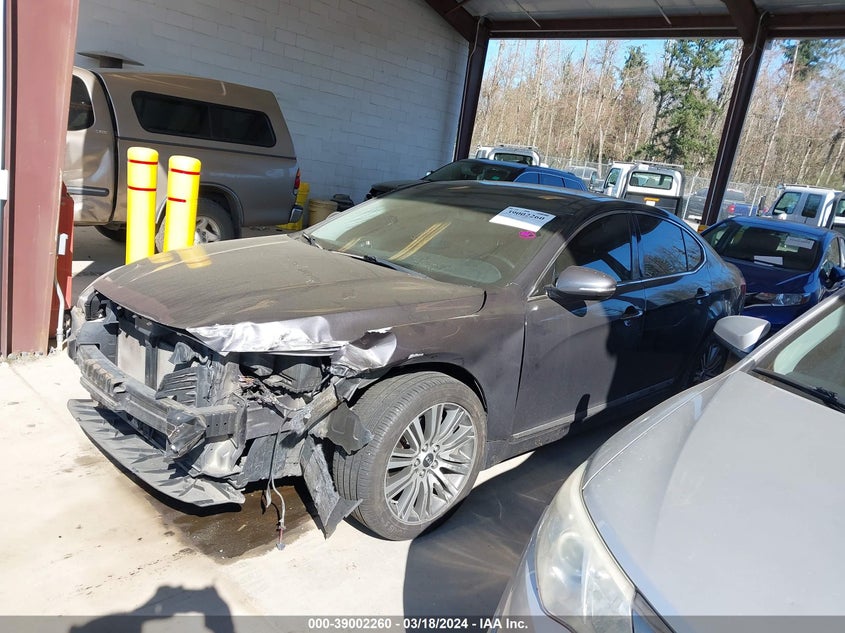 2014 KIA CADENZA PREMIUM KNALN4D70E5128842