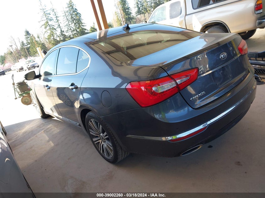 2014 KIA CADENZA PREMIUM KNALN4D70E5128842