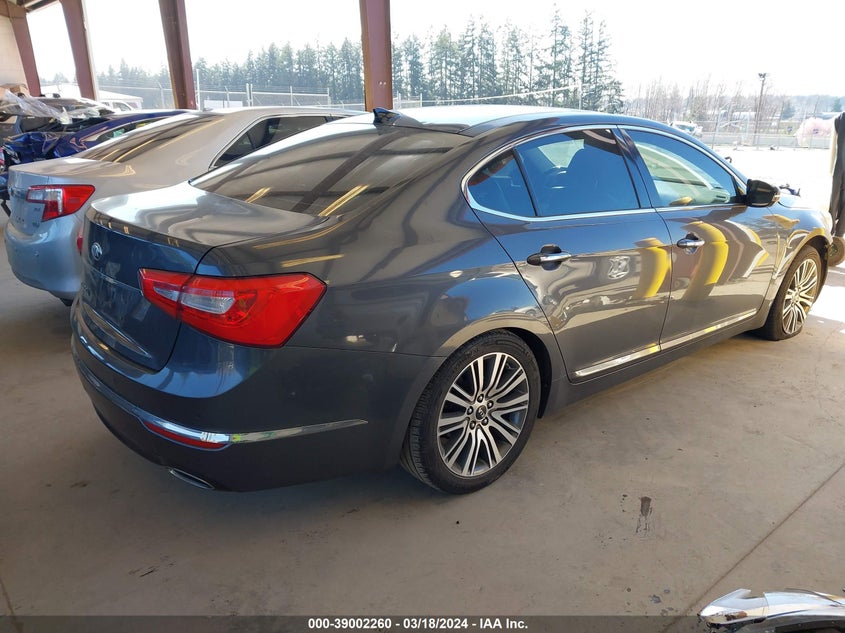 2014 KIA CADENZA PREMIUM KNALN4D70E5128842
