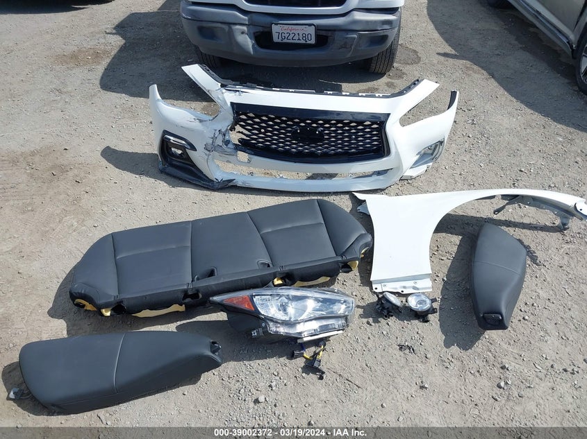 VIN JN1EV7AP8KM512907 2019 INFINITI Q50 3.0T LUXE