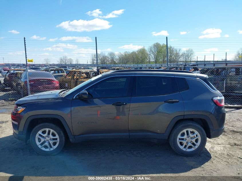 2019 JEEP COMPASS SPORT FWD - 3C4NJCAB0KT613116