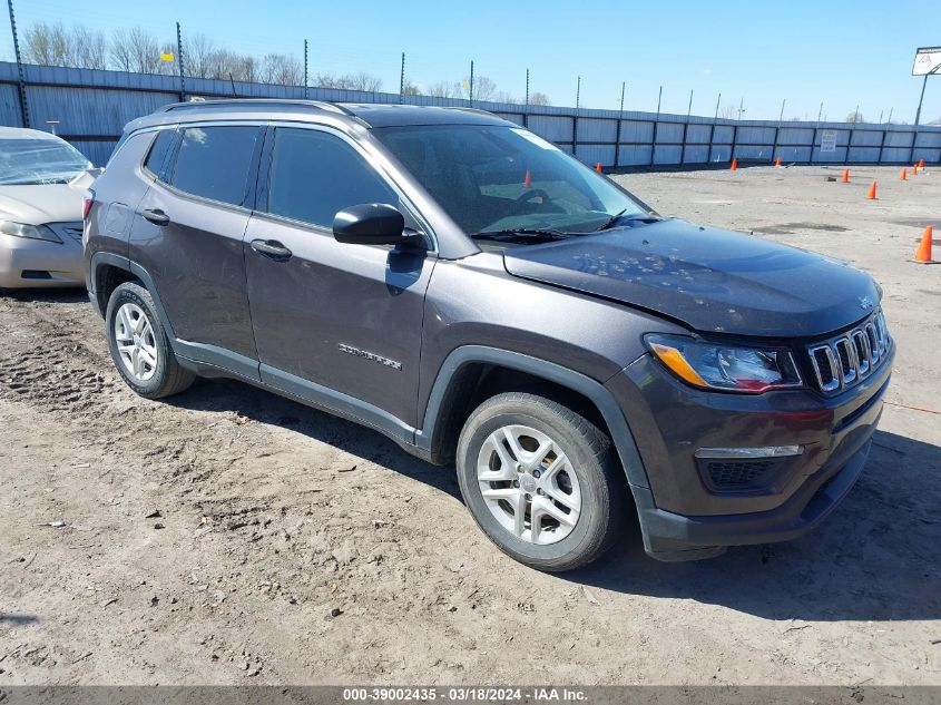 2019 JEEP COMPASS SPORT FWD - 3C4NJCAB0KT613116