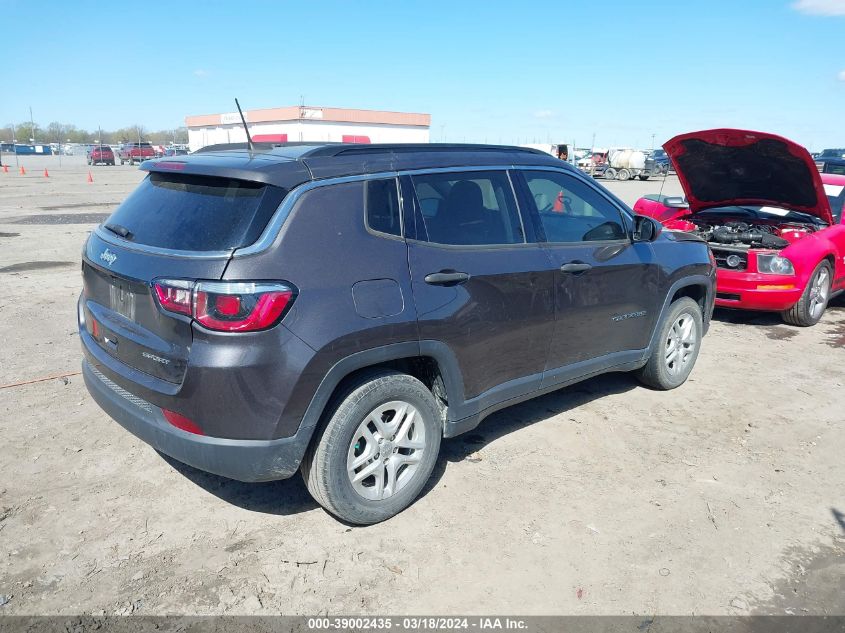 2019 JEEP COMPASS SPORT FWD - 3C4NJCAB0KT613116