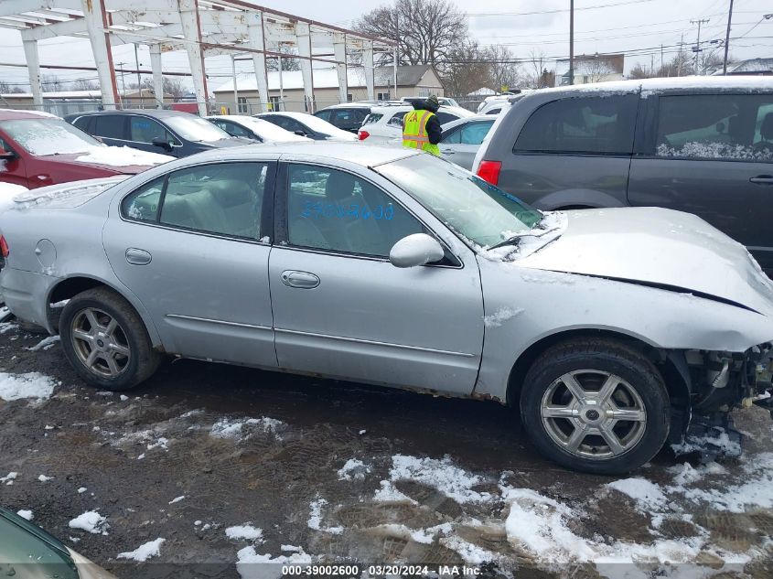 2002 Oldsmobile Alero Gls VIN: 1G3NF52E92C108127 Lot: 39002600