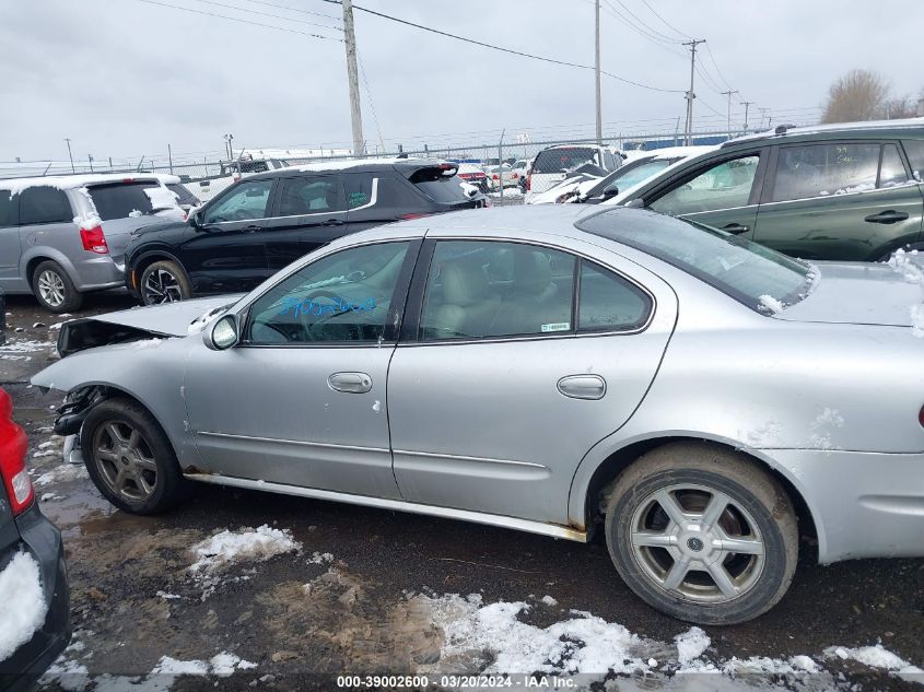 2002 Oldsmobile Alero Gls VIN: 1G3NF52E92C108127 Lot: 39002600