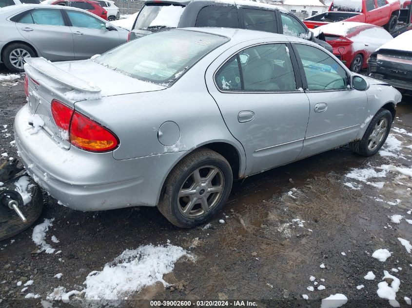 2002 Oldsmobile Alero Gls VIN: 1G3NF52E92C108127 Lot: 39002600