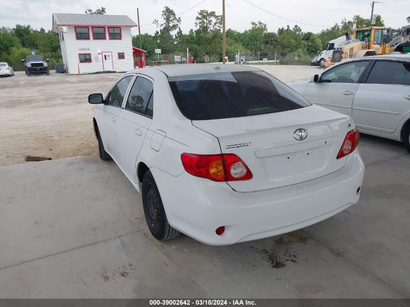 2T1BU40E59C013782 | 2009 TOYOTA COROLLA