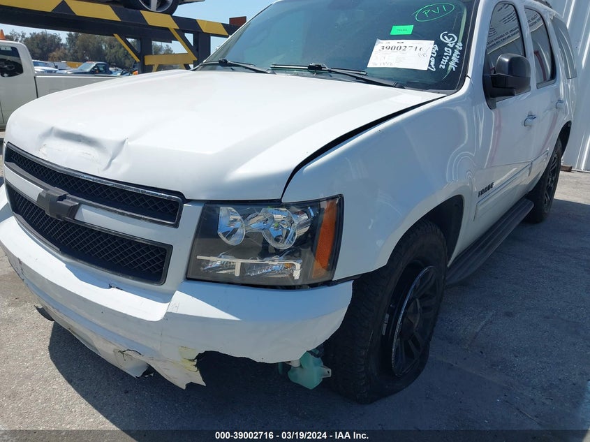 2013 CHEVROLET TAHOE C1500  LS - 1GNSCAE04DR378152